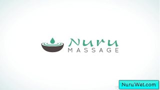 Busty hot masseuse with ncie natural boobs prepare client for a nuru experience – Oliver Davis, Mocha Menage